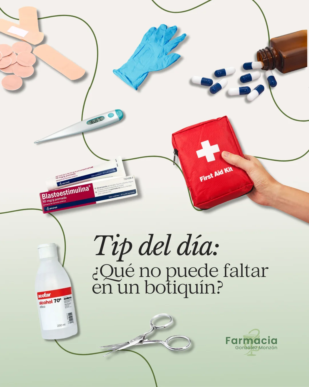 Post de redes sociales para Farmacia González Monzón