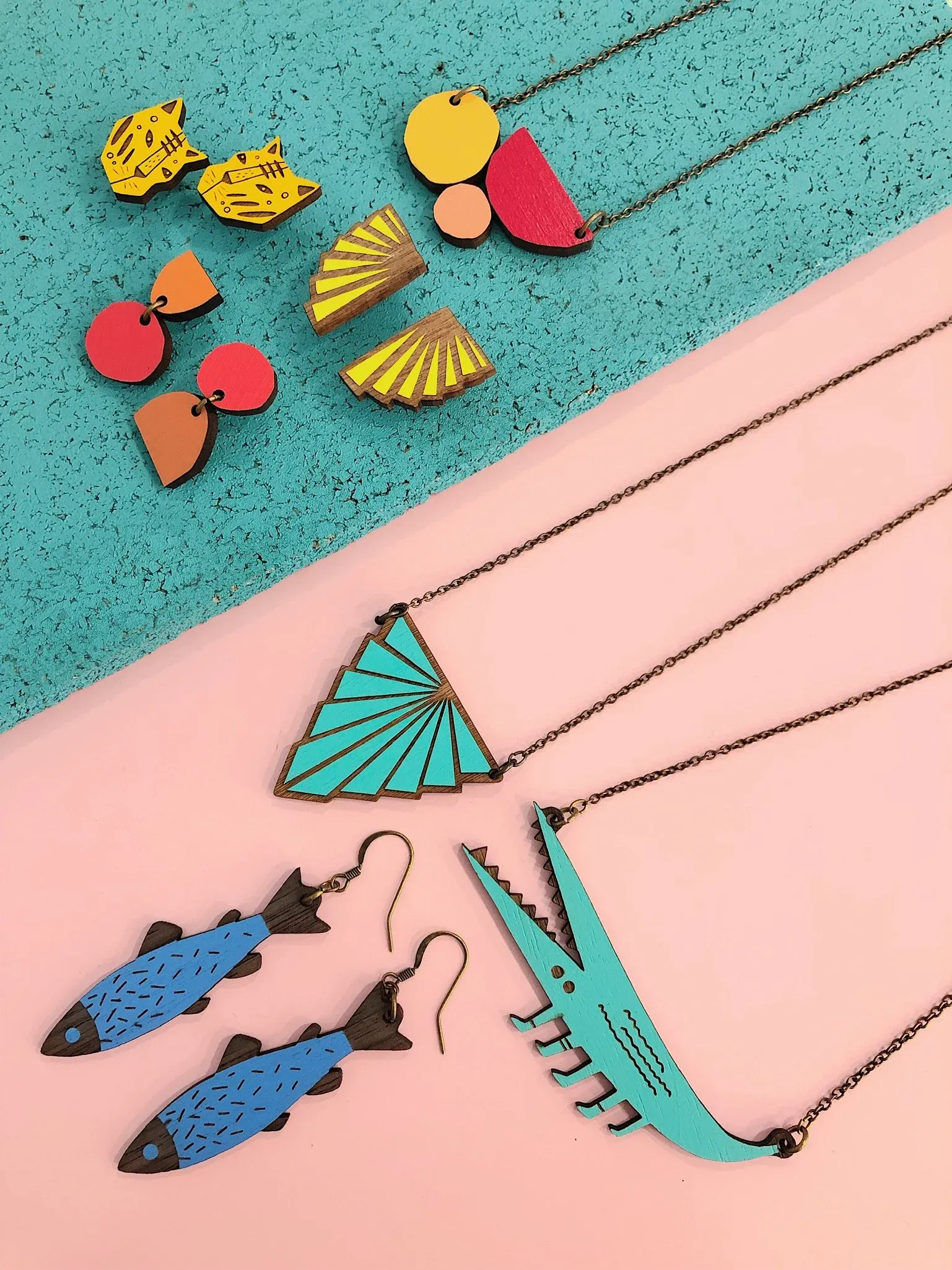 Joyería madera Materia Rica